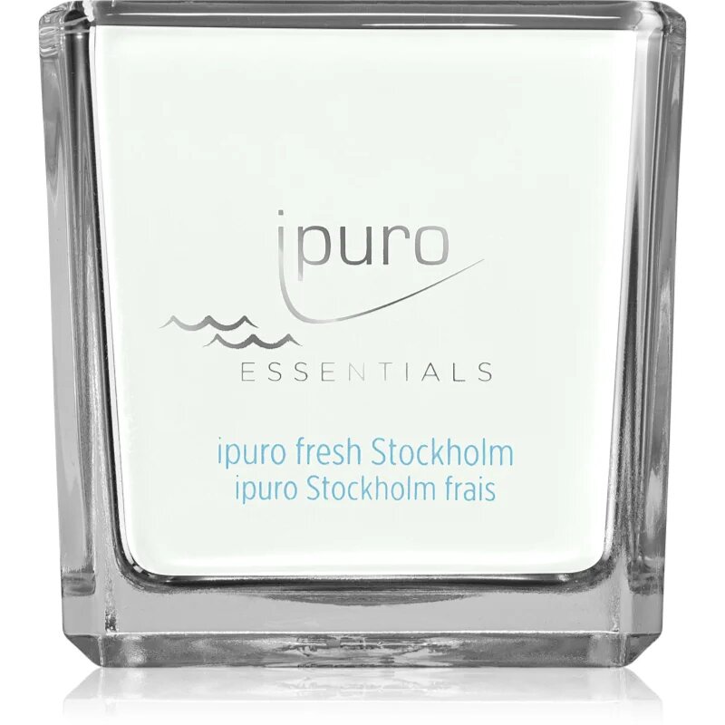 ipuro Essentials Fresh Stockholm lumânare parfumată 125 g