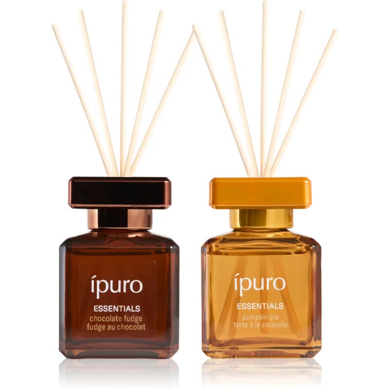 ipuro Essentials Season of Treats Pumpkin Pie & Chocolate Fudge set cadou 2x50 ml
