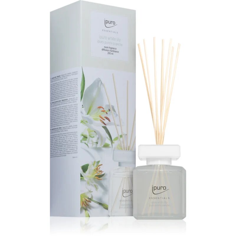 ipuro Essentials White Lily difuzor de aroma 200 ml