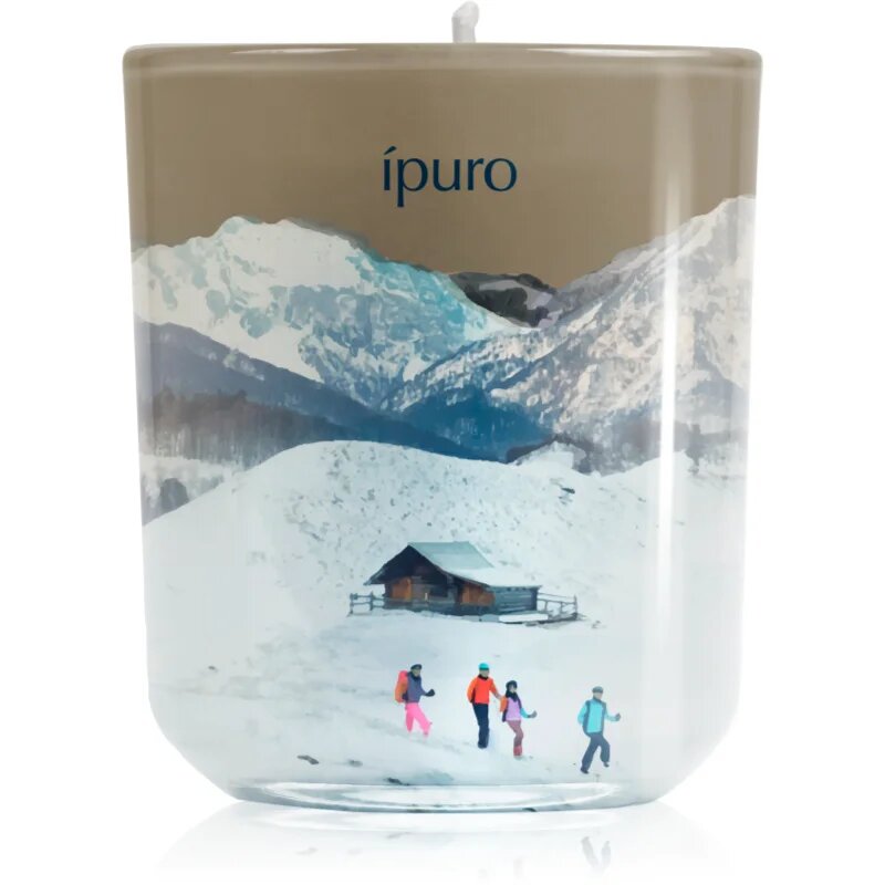 ipuro Mountain Spirit Cortina Lights lumânare parfumată cu capac 270 g