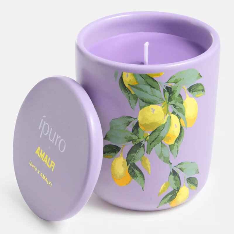 ipuro Travel The World Amalfi lumânare parfumată cu capac 270 g