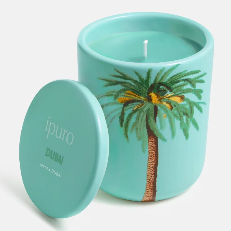 ipuro Travel The World Dubai lumânare parfumată cu capac 270 g