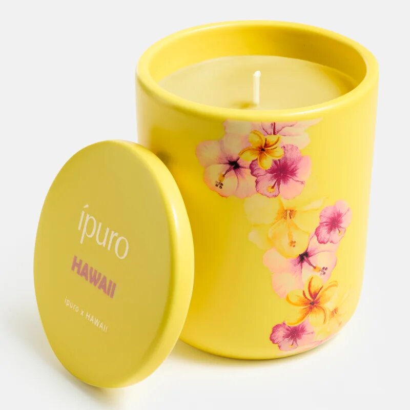 ipuro Travel The World Hawaii lumânare parfumată cu capac 270 g