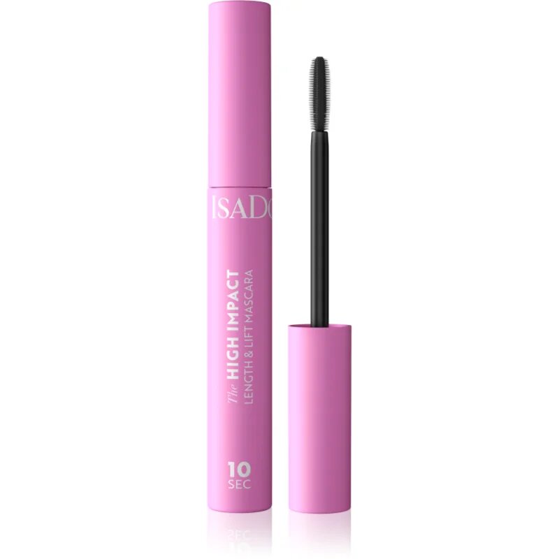 IsaDora The 10 Sec High Impact Lenght & Lift Mascara pentru alungirea si separarea genelor culoare 01 Black 9 ml