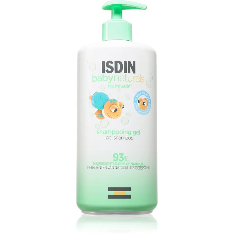 ISDIN BabyNaturals Nutra șampon fin pentru nou-născuți și copii 750 ml