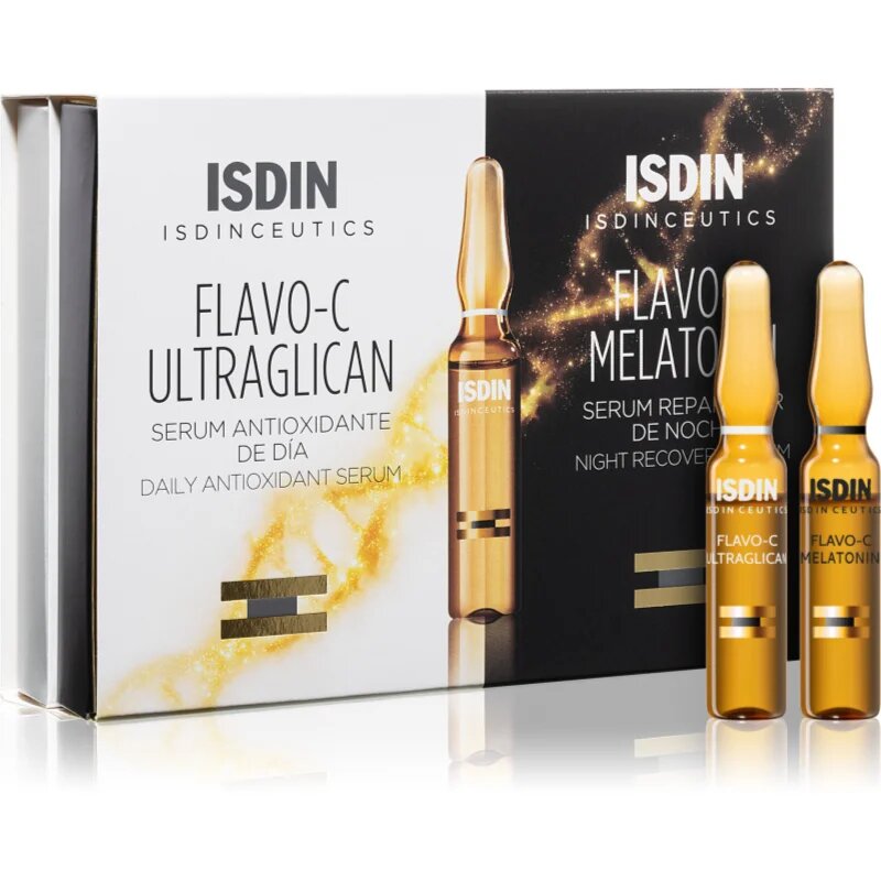 ISDIN ceutics Flavo-C Day and Night ser facial ziua și noaptea 1 buc