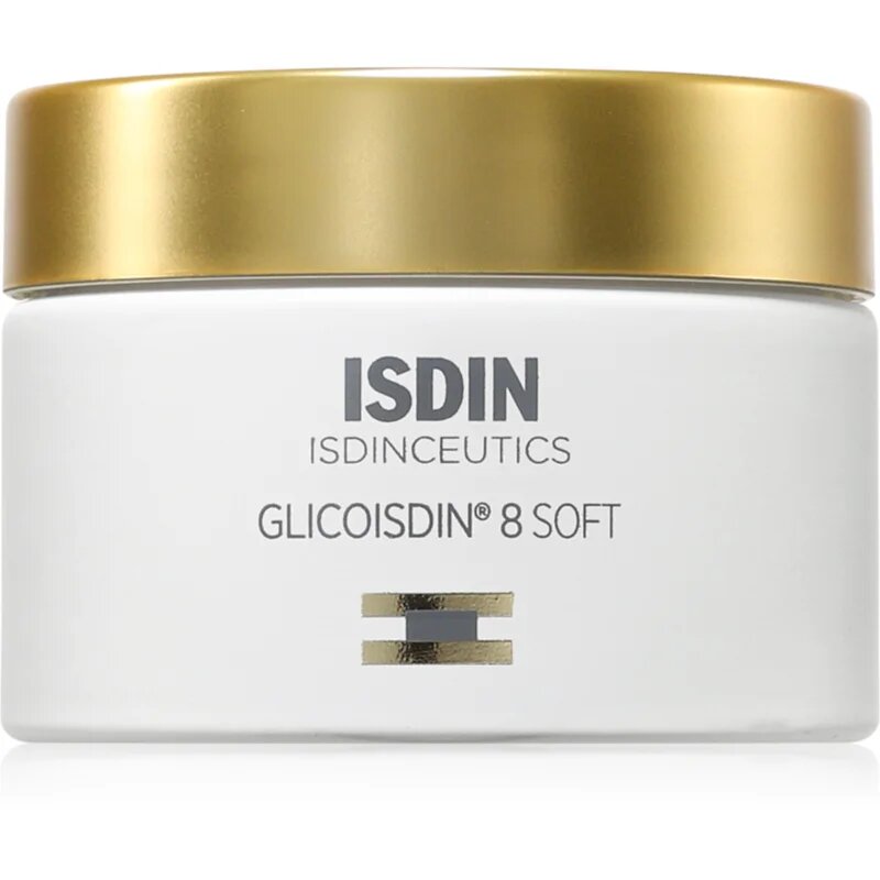 ISDIN ceutics Glico 8 Soft crema exfolianta blanda. cu acid glicolic pentru toate tipurile de ten 50 g