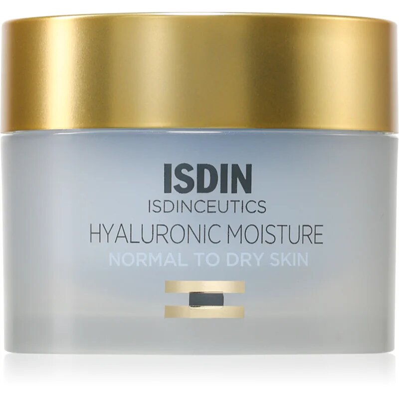 ISDIN ceutics Hyaluronic Moisture Normal To Dry Skin Ceram crema de zi pentru piele normala si uscata reîncărcabil 50 g