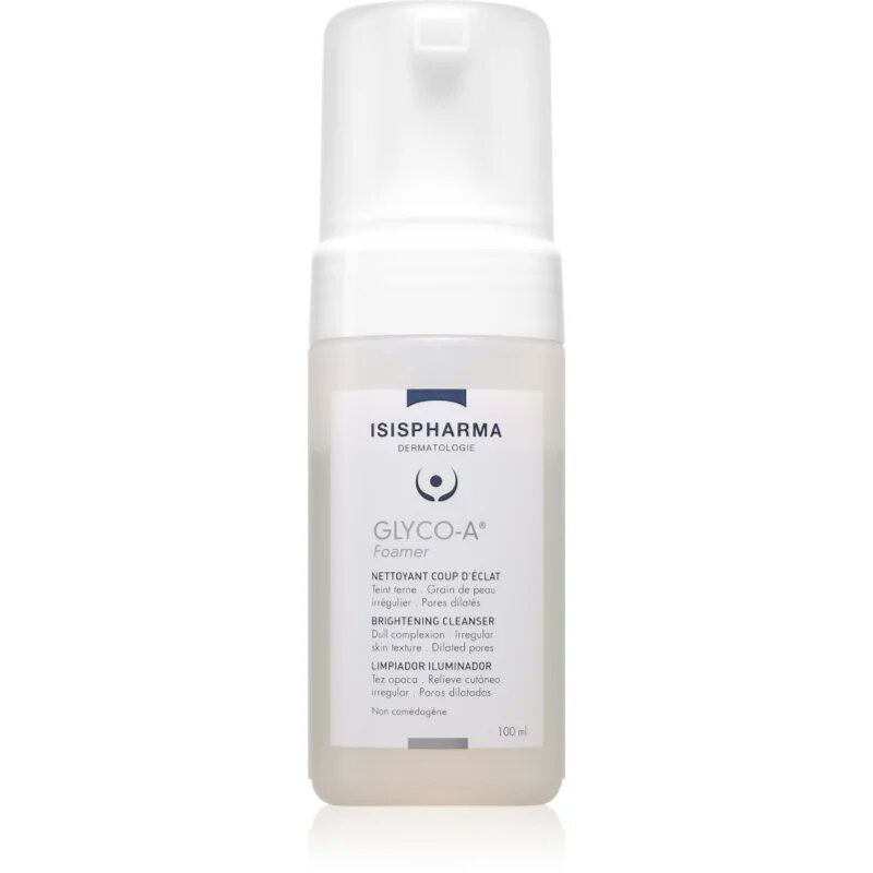 ISISPHARMA Glycoa-A Cleanser spuma de curatare ce ofera stralucire 100 ml