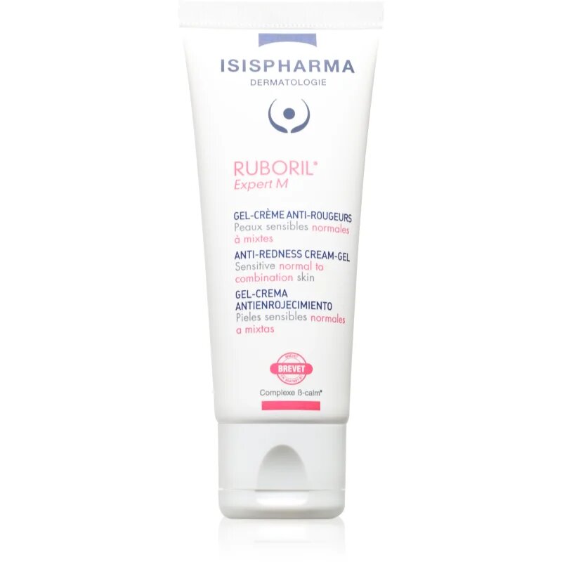 ISISPHARMA Ruboril Expert M crema gel împotriva roșeții tenului 40 ml
