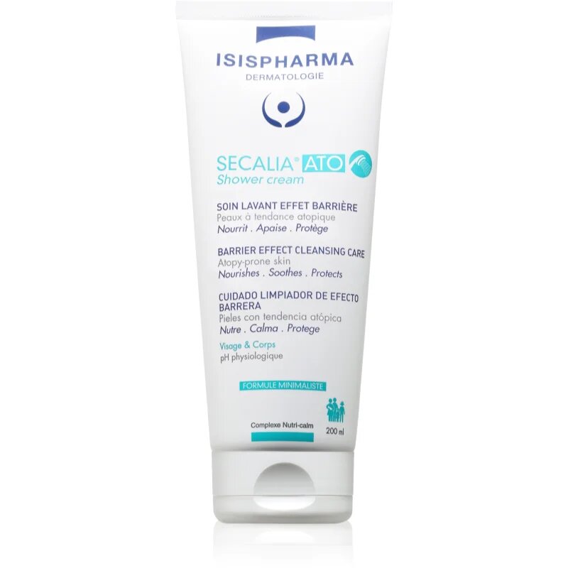 ISISPHARMA Secalia ATO Shower Cream Cremă de duș calmantă 200 ml