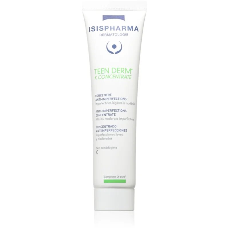 ISISPHARMA Teen Derm K Concentrate produse de ingirjire zilnica pentru tenul gras predispus la acnee 30 ml
