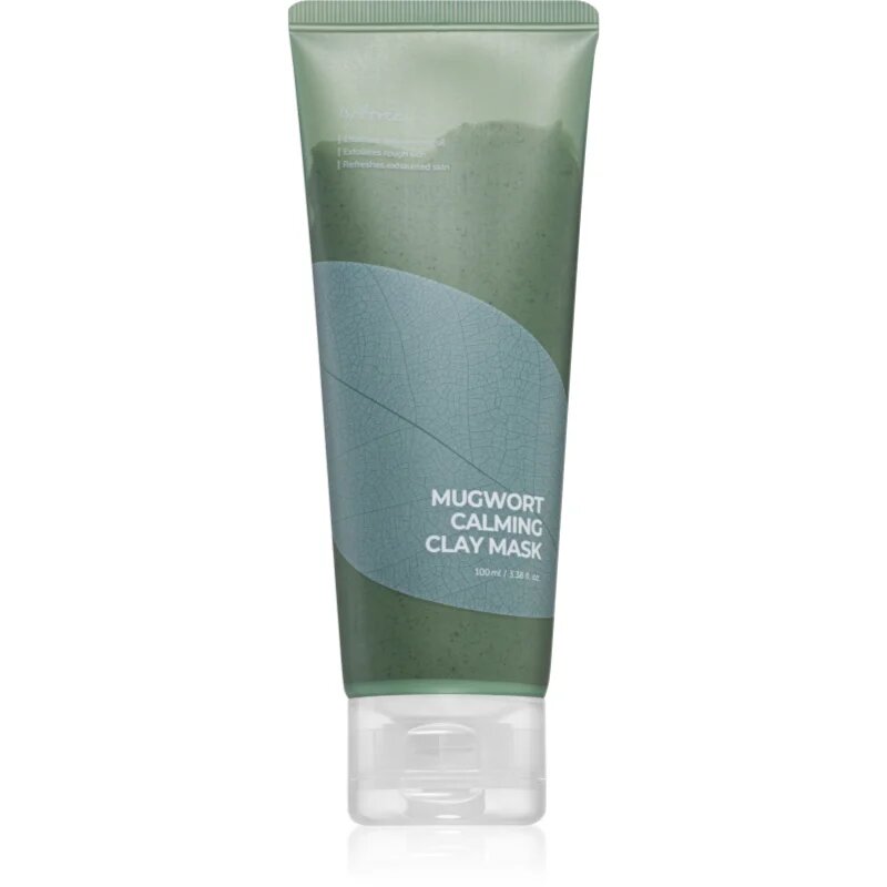 Isntree Real Mugwort masca pentru curatare profunda pentru pielea problematică și grasă 100 ml