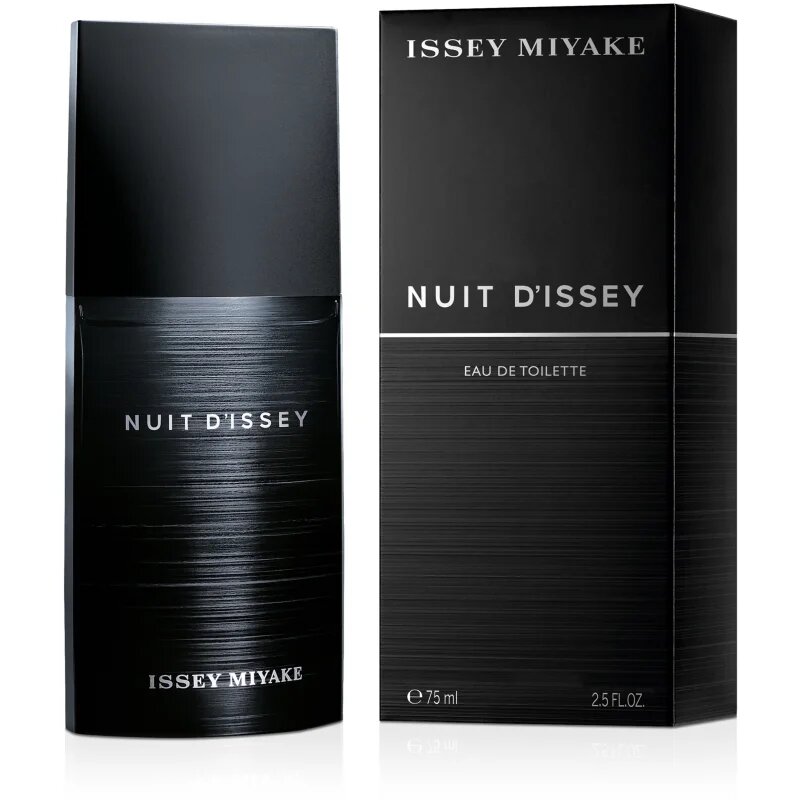 Issey Miyake Nuit d'Issey Eau de Toilette pentru bărbați 75 ml