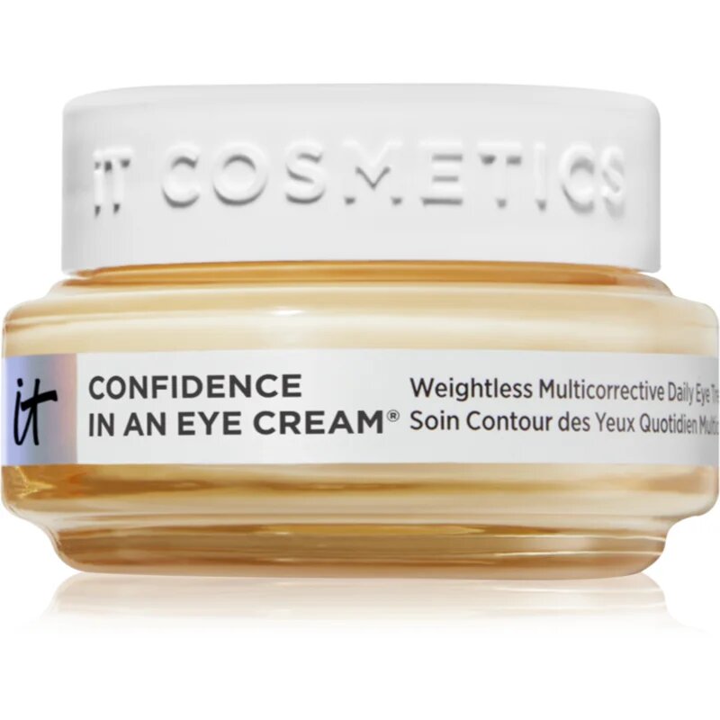 IT Cosmetics Confidence In an Eye Cream crema anti rid pentru ochi cu peptide pentru femei 15 ml
