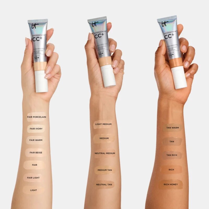 IT Cosmetics Your Skin But Better CC+ crema CC SPF 50+ culoare Fair 12 ml