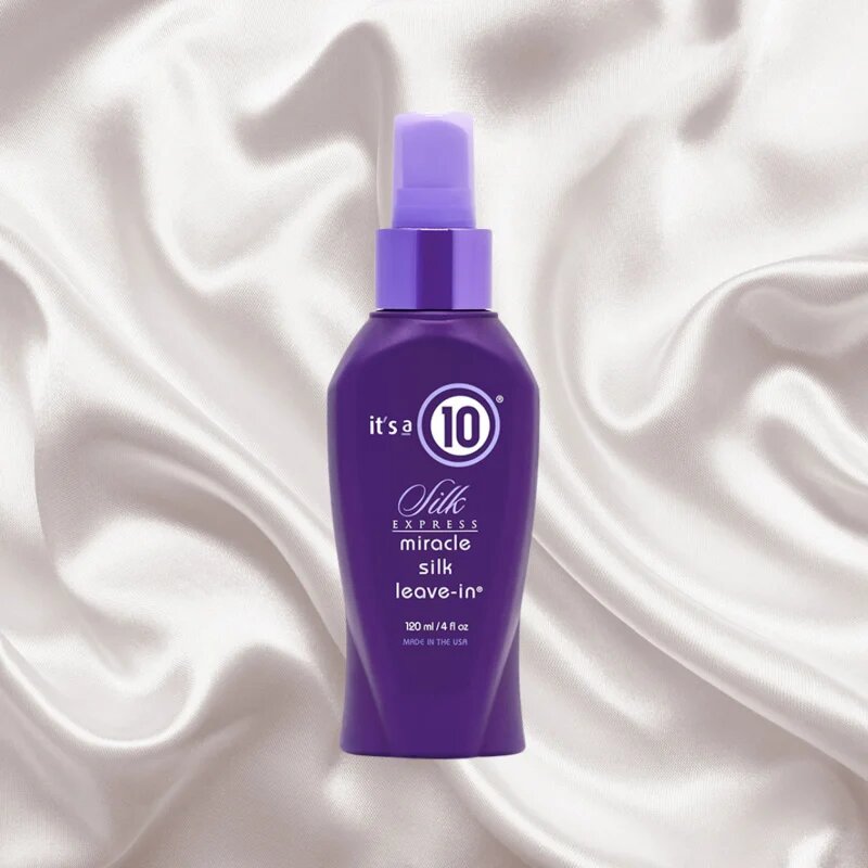 it's a 10 Silk Express Miracle Silk Leave-In Conditioner balsam (nu necesita clatire) 120 ml