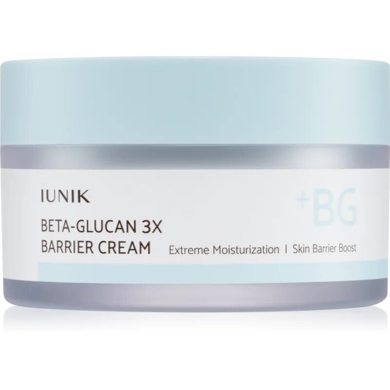 iUnik Beta Glucan 3X Barrier Cream crema puternic hidratanta reface bariera protectoare a pielii 50 ml