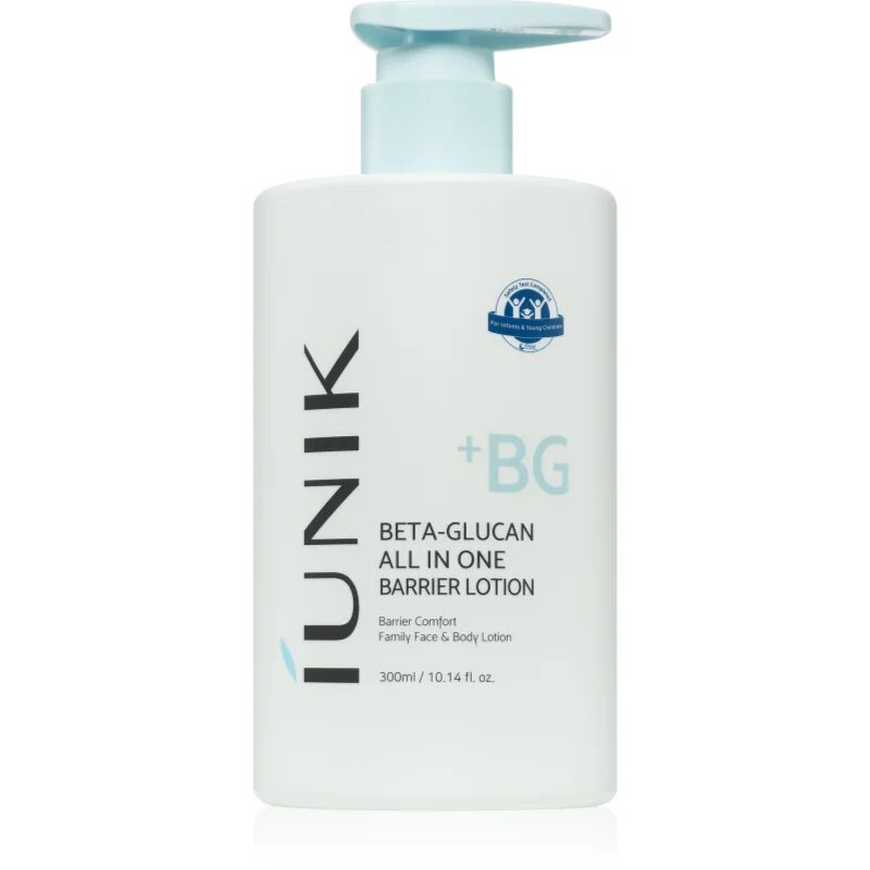 iUnik Beta Glucan All In One Barrier Lotion lapte de corp intens hrănitor 300 ml
