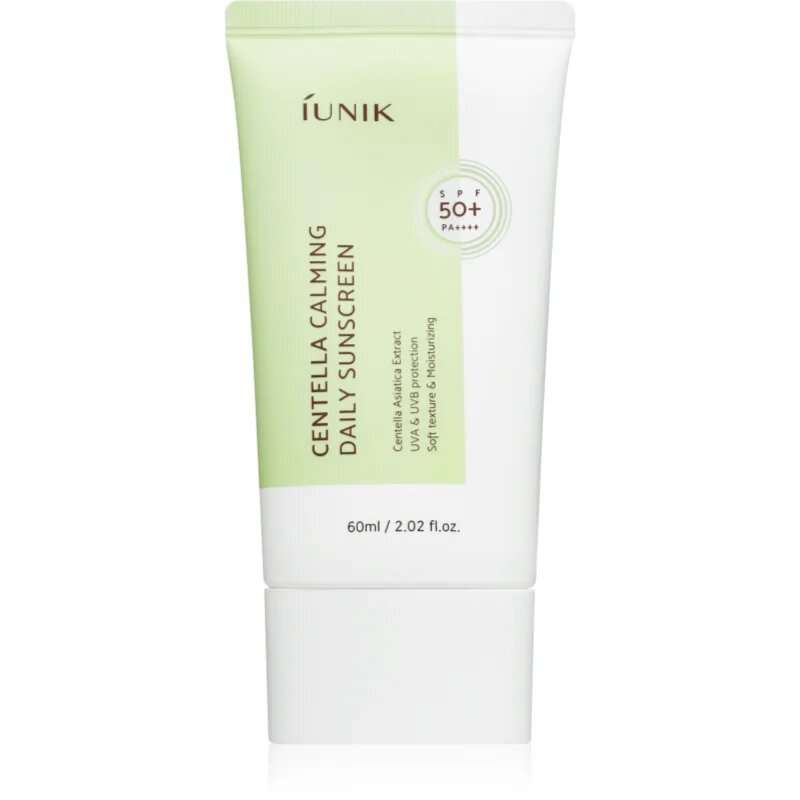 iUnik Centella Calming Daily Sunscreen Crema protectiva si calmanta SPF 50+ 60 ml