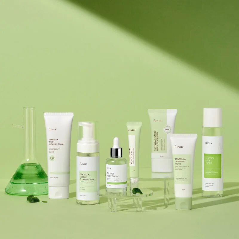 iUnik Centella Calming Gel Cream gel crema deschisa pentru netezirea pielii 60 ml