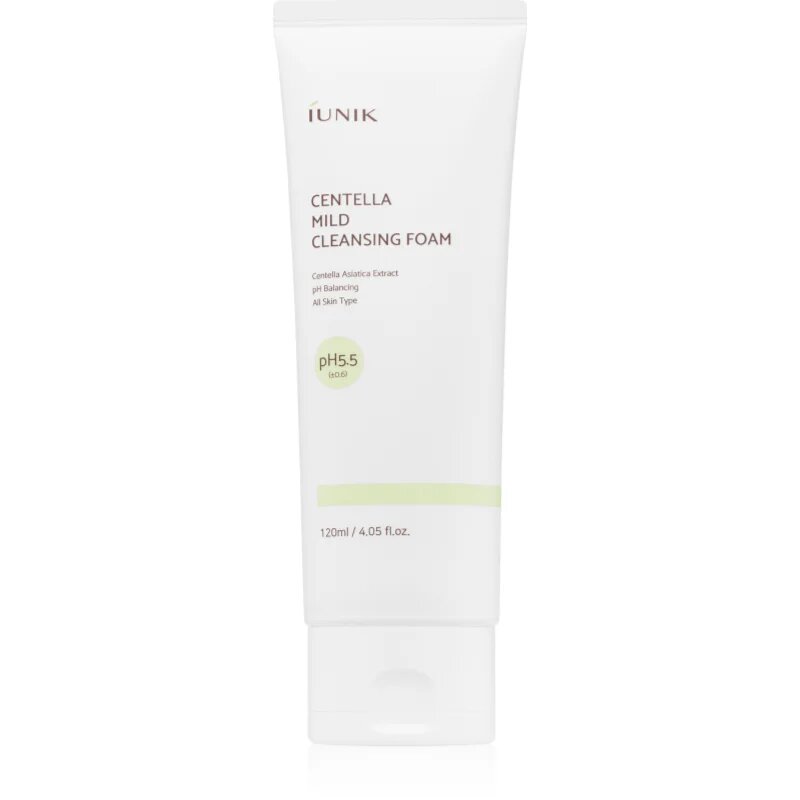 iUnik Centella cremă spumantă pentru curățare 120 ml