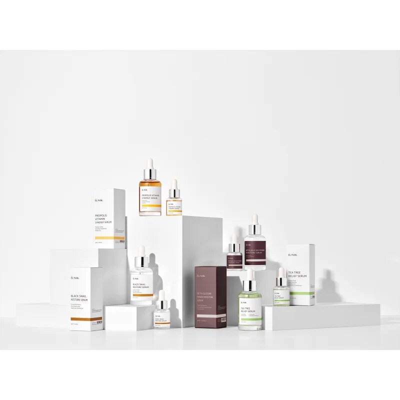 iUnik Tea Tree Relief Serum ser facial calmant pentru piele sensibila predispusa la acnee 50 ml