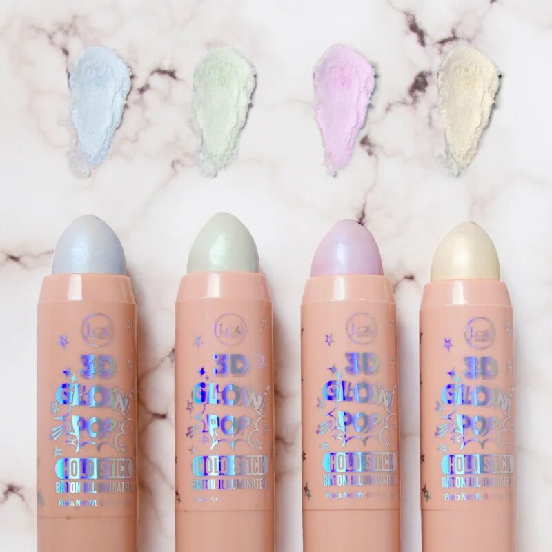 J.Cat Beauty 3D Glow Pop Stick Strălucire culoare 103 Lush Glare 5 g