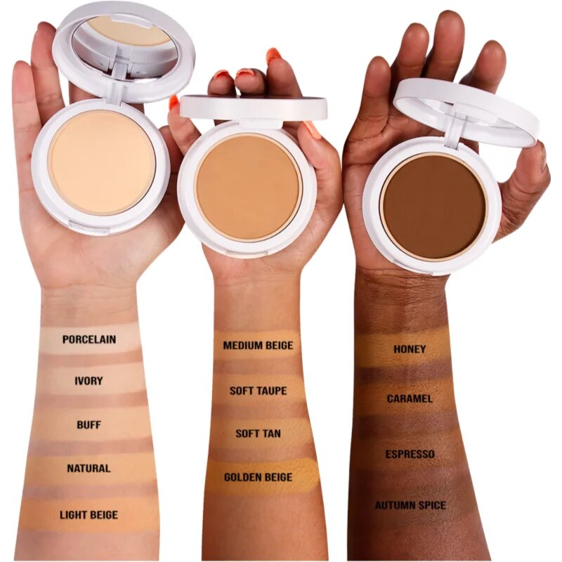 J.Cat Beauty Aquasurance pudra compacta pentru acoperire medie spre maxima culoare 106 Honey 9 g