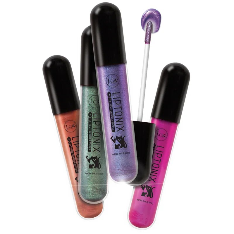 J.Cat Beauty Liptnix Extreme Shimmer Topper Luciu de Buze sclipitor culoare 102 Galaxy Glow 8 g