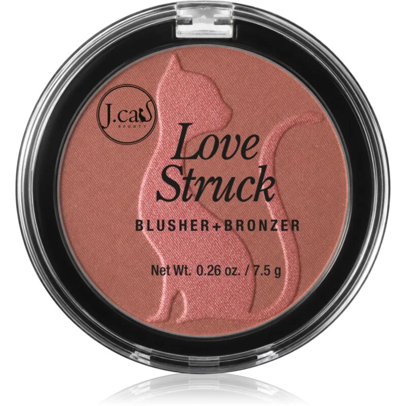J.Cat Beauty Love Struck autobronzant și blusher culoare 110 Babe 7.5 g