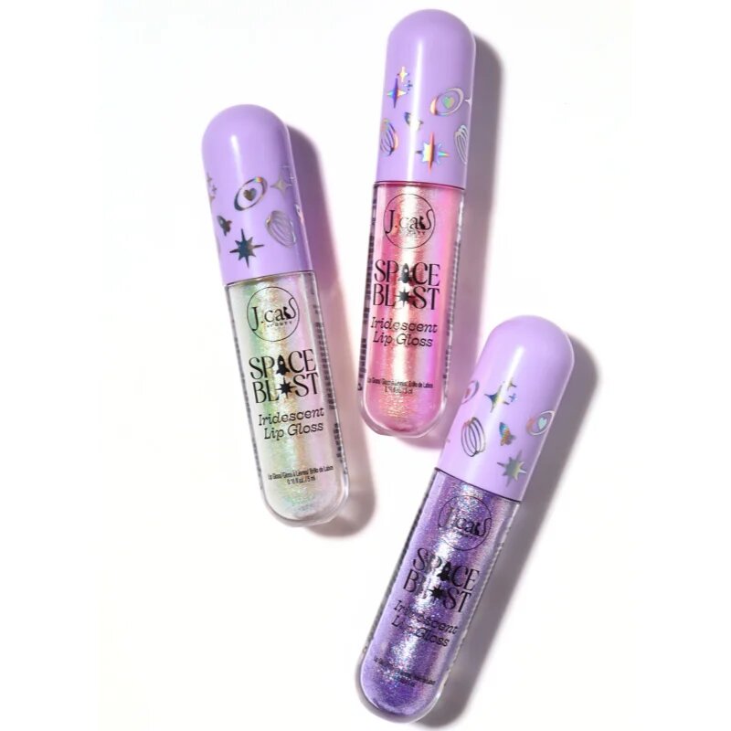 J.Cat Beauty Space Blast lip gloss care își schimbă culoarea culoare 102 Cosmic Sparkle 5 ml