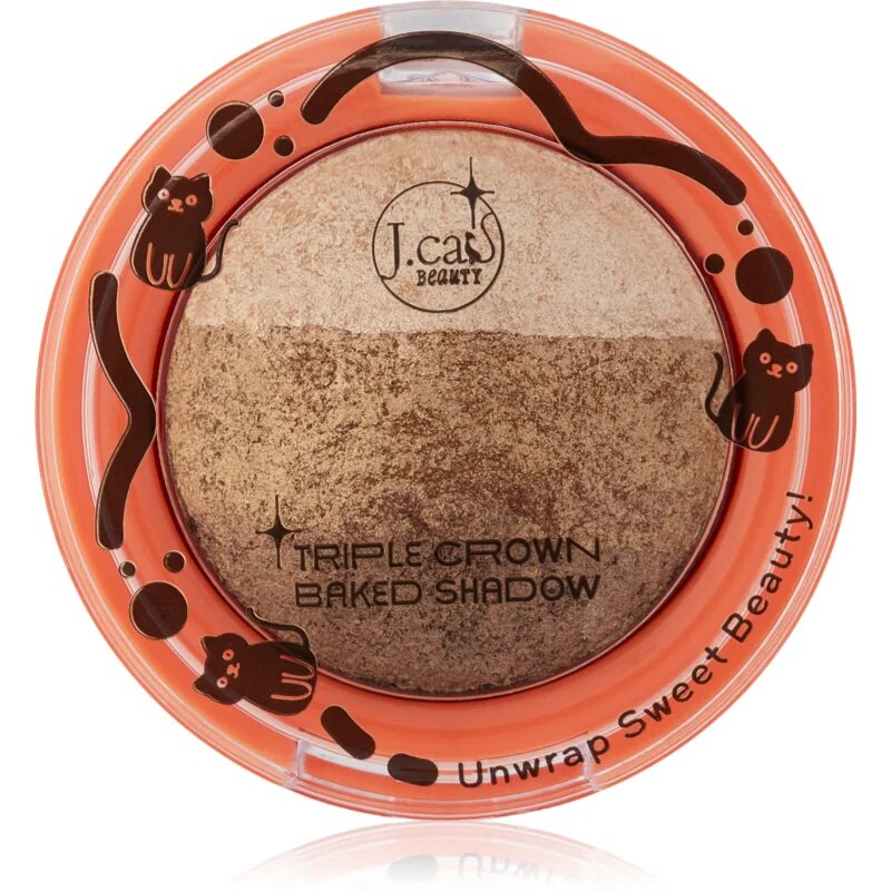 J.Cat Beauty Triple Crown farduri de ochi de lungă durată culoare 108 Baked Alaska 2.5 g