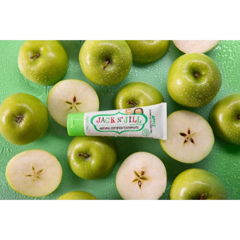 Jack N’ Jill Toothpaste Apple pasta de dinti pentru copii 6m+ 50 g