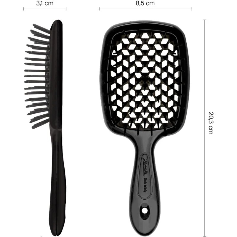 Janeke Carbon Fibre Pneumatic Brush perie de par 22 cm 1 buc