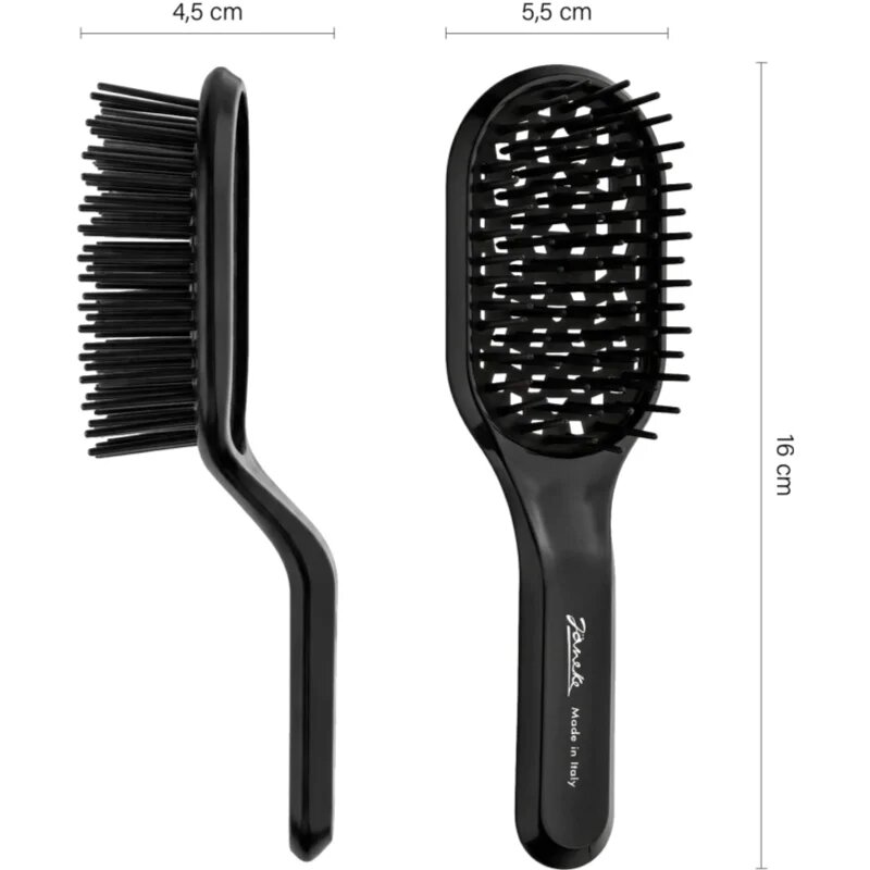 Janeke Curvy Vented Brush perie de tip paletă pentru o uscare rapida 15x5 cm