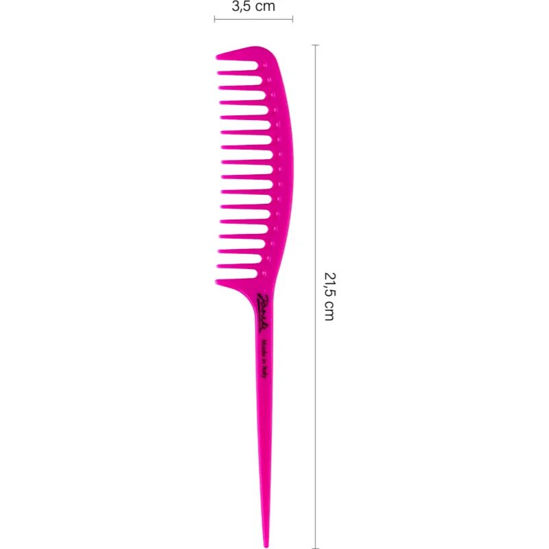 Janeke Fashion Comb For Gel Application pieptene pentru aplicarea produselor cu textură de gel 1 buc