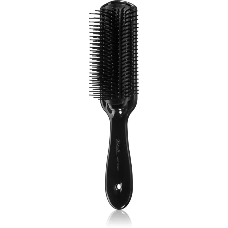Janeke Professional Black Color Hair-Brush perie ovală pentru păr 225 cm