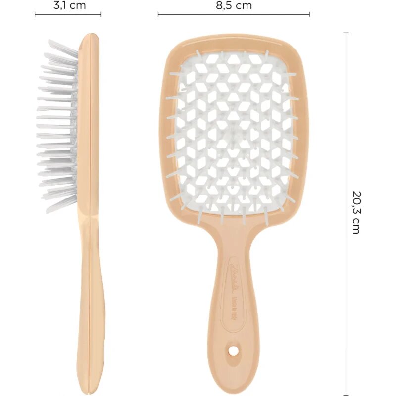 Janeke Superbrush perie par tip paleta pentru păr 1 buc