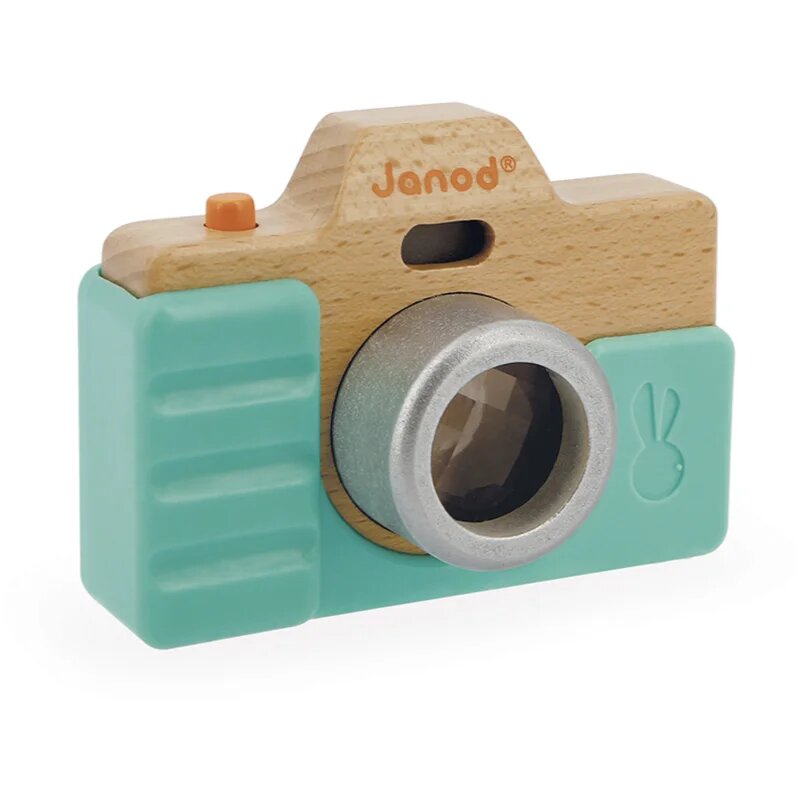 Janod Camera aparat fotografic din lemn 18m+ 1 buc