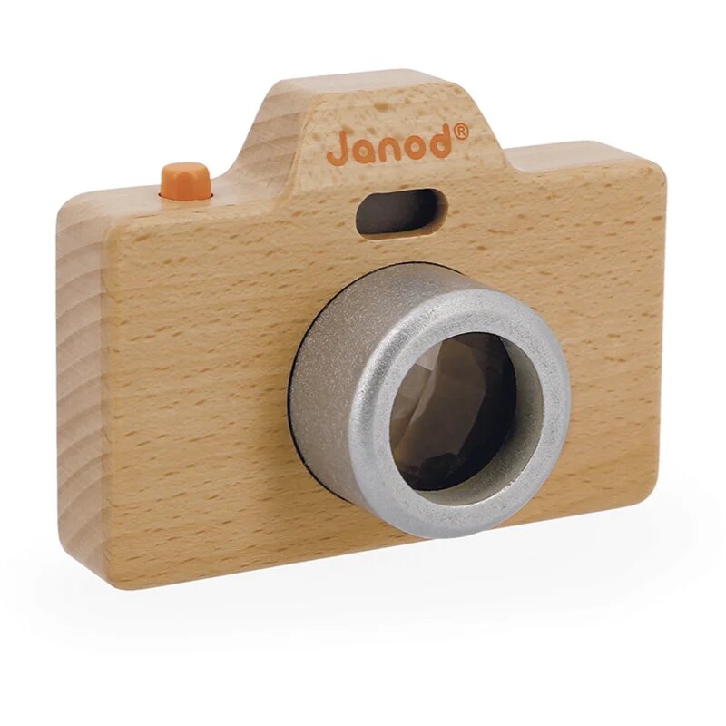 Janod Camera aparat fotografic din lemn 18m+ 1 buc