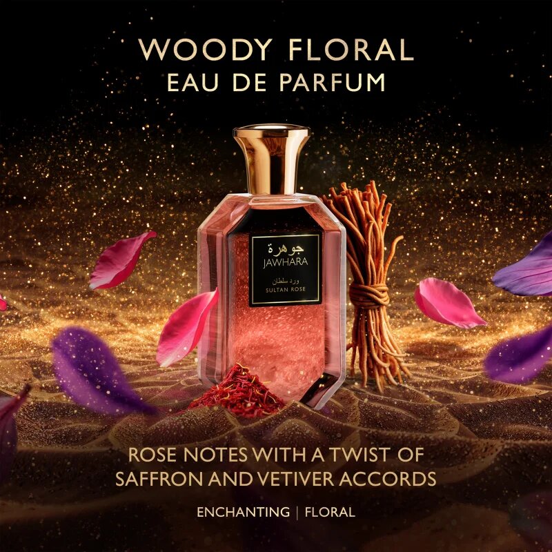 Jawhara Sultan Rose Eau de Parfum unisex 100 ml