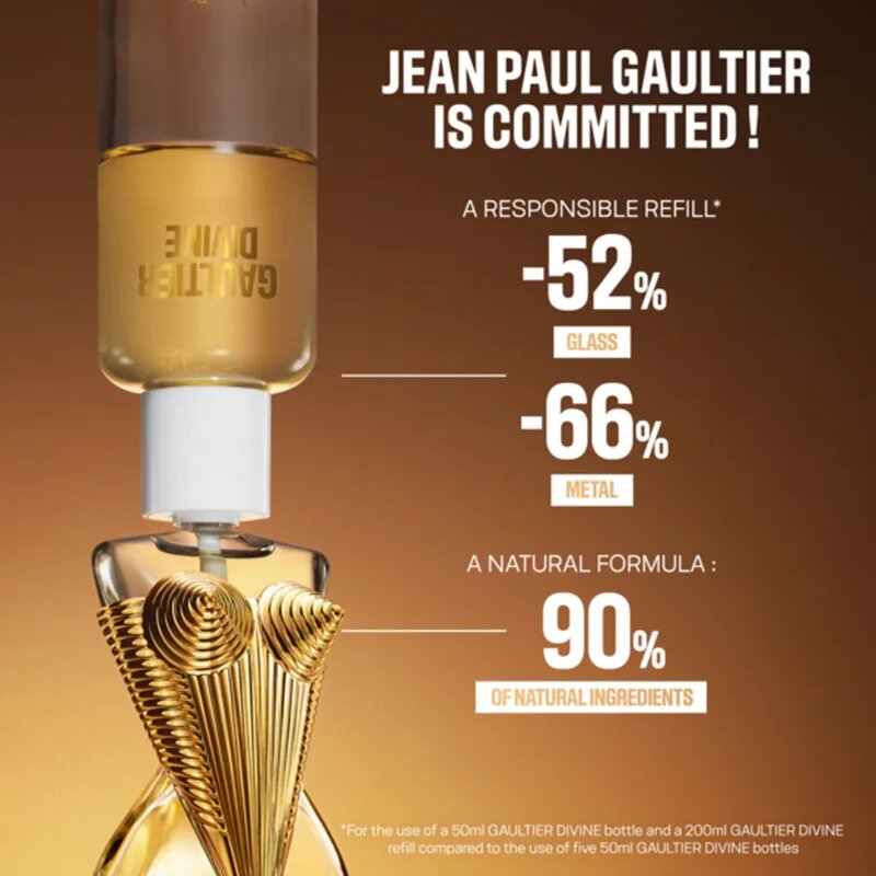 Jean Paul Gaultier Gaultier Divine Eau de Parfum rezervă pentru femei 200 ml