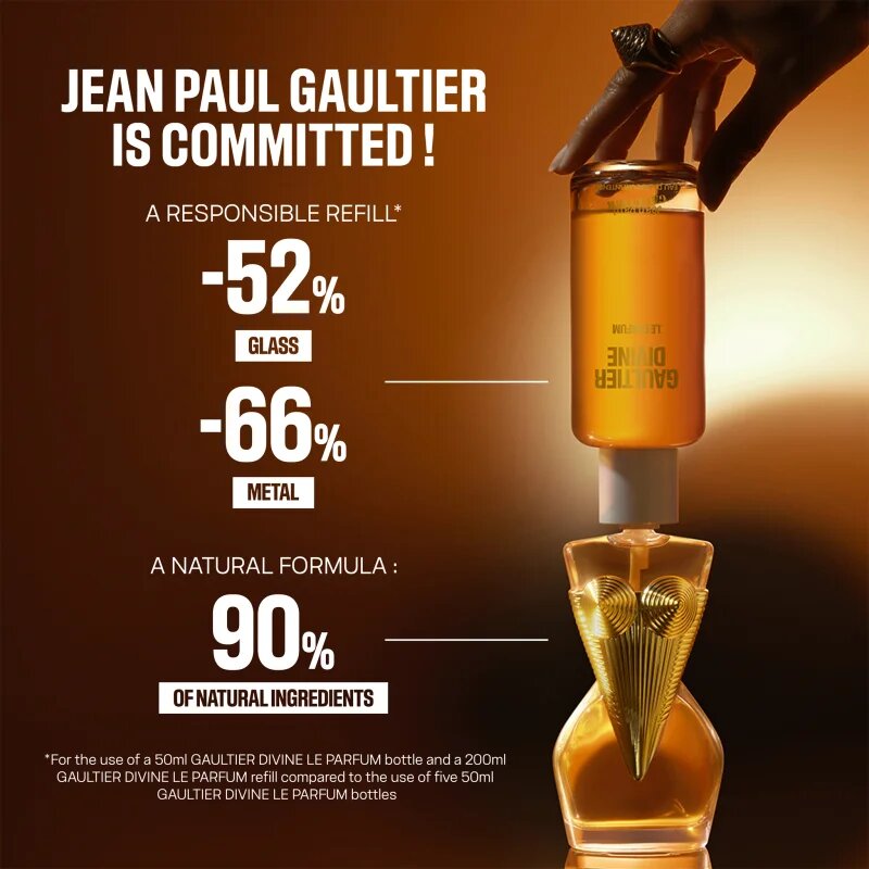 Jean Paul Gaultier Gaultier Divine Le Parfum rezervă de reumplere pentru femei 200 ml