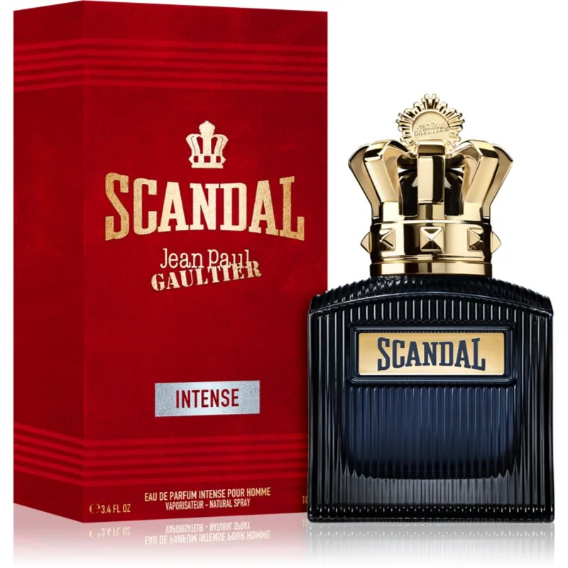 Jean Paul Gaultier Scandal Pour Homme Intense Eau de Parfum pentru bărbați 100 ml