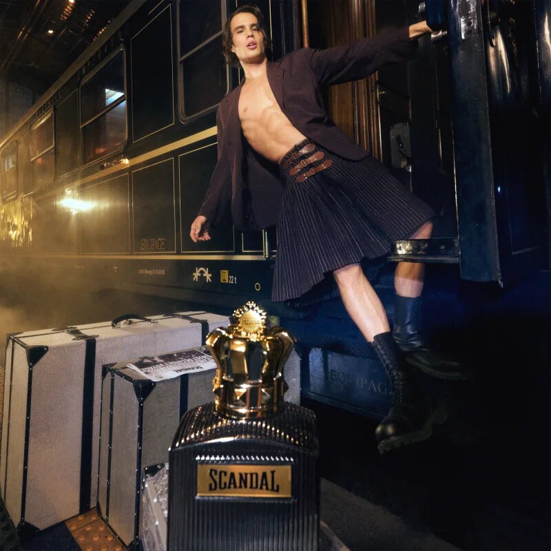 Jean Paul Gaultier Scandal Pour Homme Intense Eau de Parfum pentru bărbați 100 ml