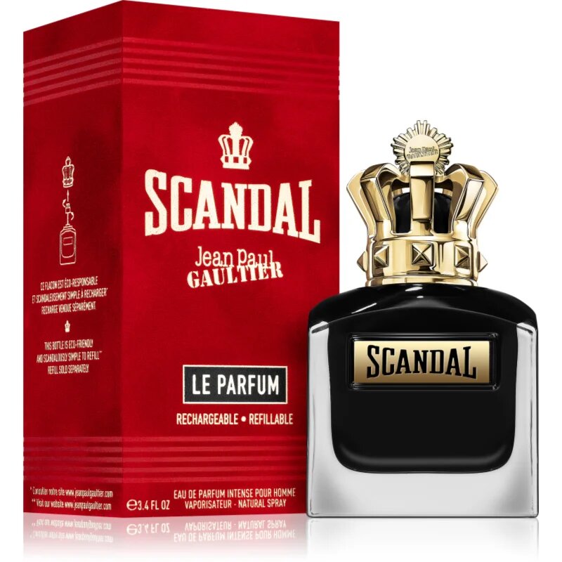 Jean Paul Gaultier Scandal Pour Homme Le Parfum Eau de Parfum reincarcabil pentru bărbați 100 ml