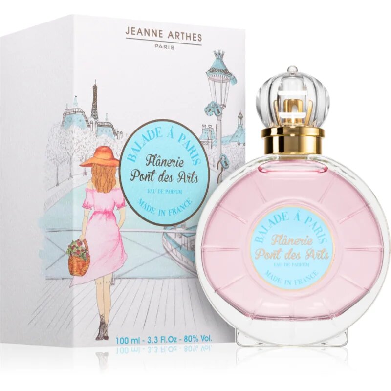 Jeanne Arthes Balade á Paris Flanerie Pont Des Arts Eau de Parfum pentru femei 100 ml
