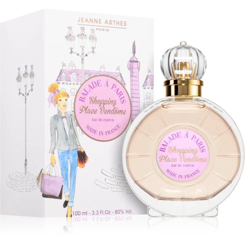 Jeanne Arthes Balade á Paris Shopping Place Vendome Eau de Parfum pentru femei 100 ml