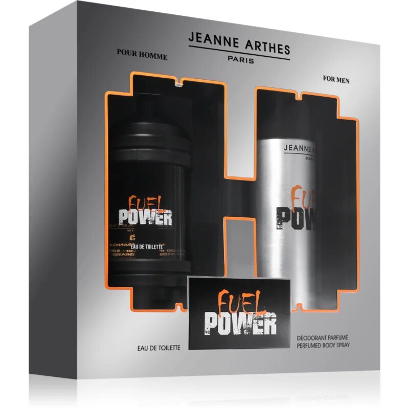 Jeanne Arthes Fuel Power set cadou pentru bărbați